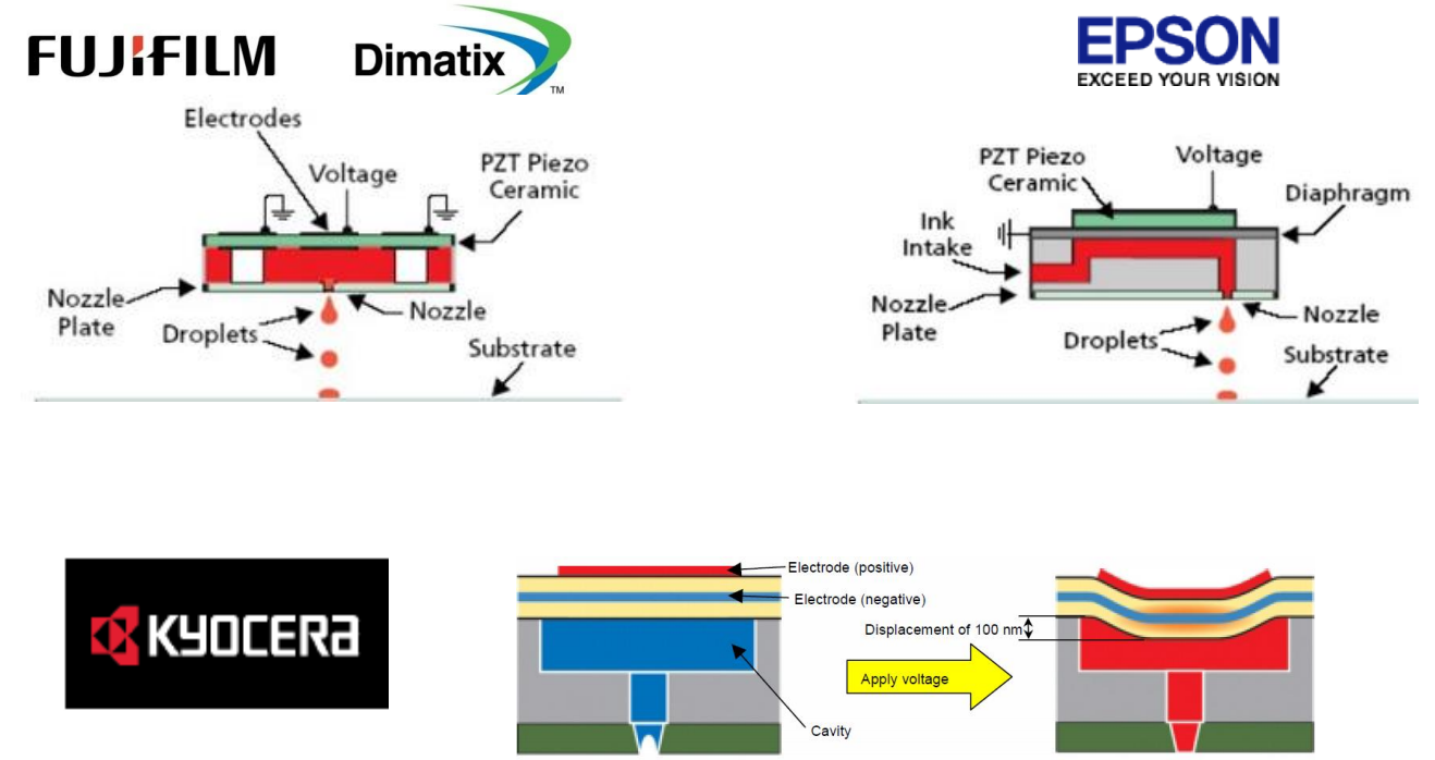 How Ink Is Jetted from the Print Head