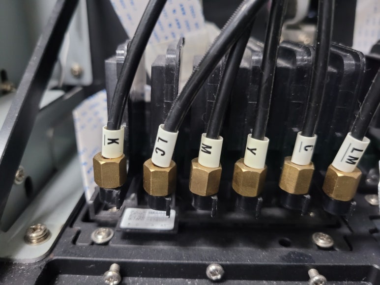 단색칼라 줄밴딩 조치 팁