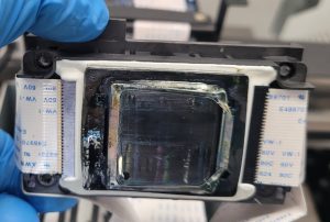 UV Printer 잉크 공급 문제 소모품을 다 갈아도 inkload가 되지 않아요. 