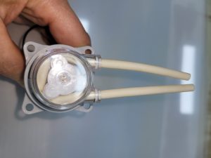 UV프린터 잉크 공급 문제 펌프모터 작동원리