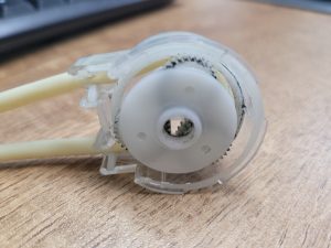 UV프린터 잉크 공급 문제 펌프모터 작동원리