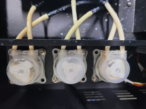 UV Printer 잉크 공급 문제 Motor pump 교체해야 하나  