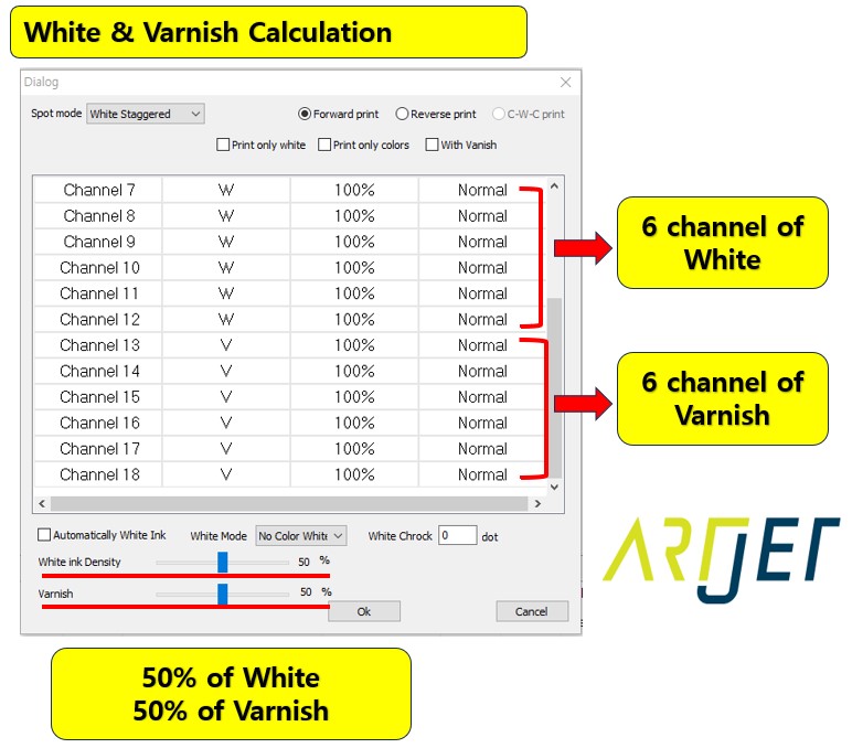 How much ink does this image cost?