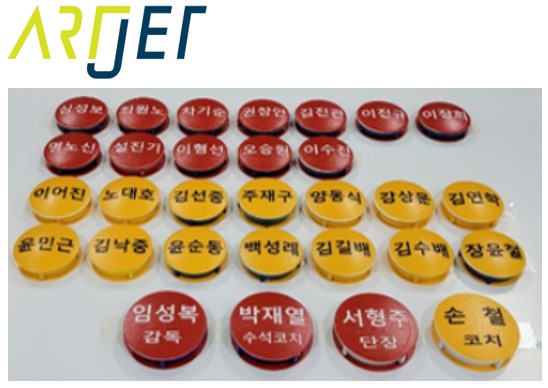 Slanted material UV printing