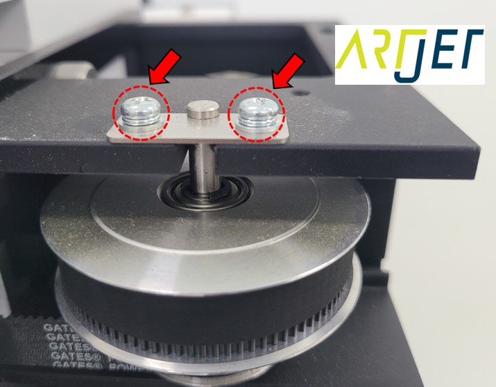 X축에서 따다닥 소리가 나요