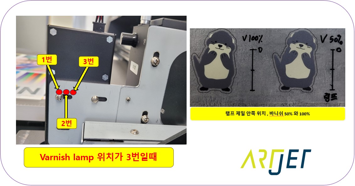 바니쉬 밴딩 줄이는 방법