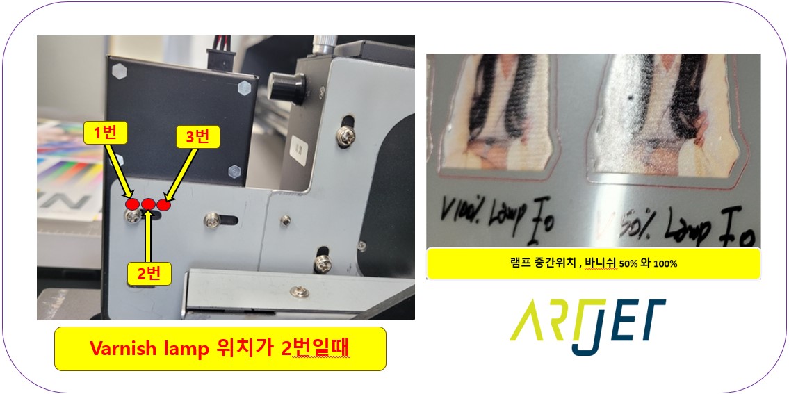 바니쉬 밴딩 줄이는 방법