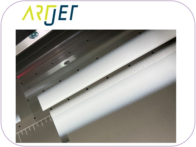 Print above the flatbed starting point