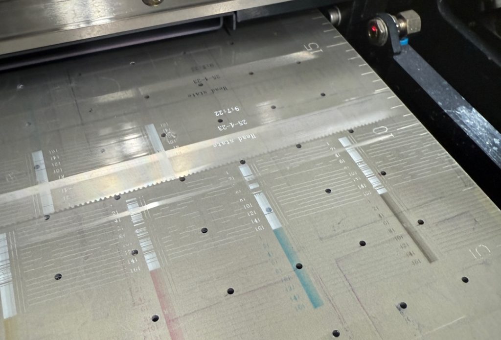 Captop 안 변질된 잉크