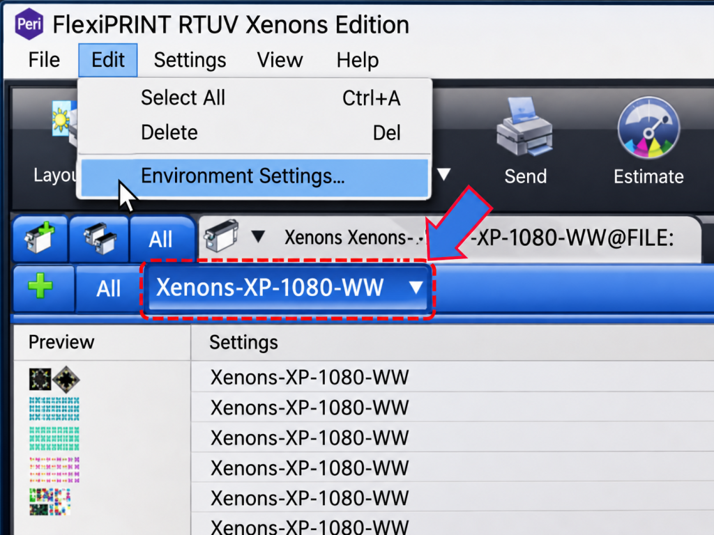 Driver and basic settings after installing Sai Rip ARTJET 2025