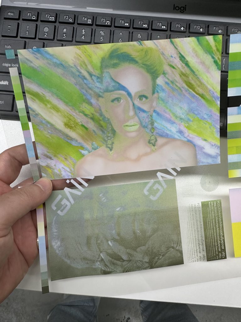 칼라 한 채널이 아예 나오지 않아요