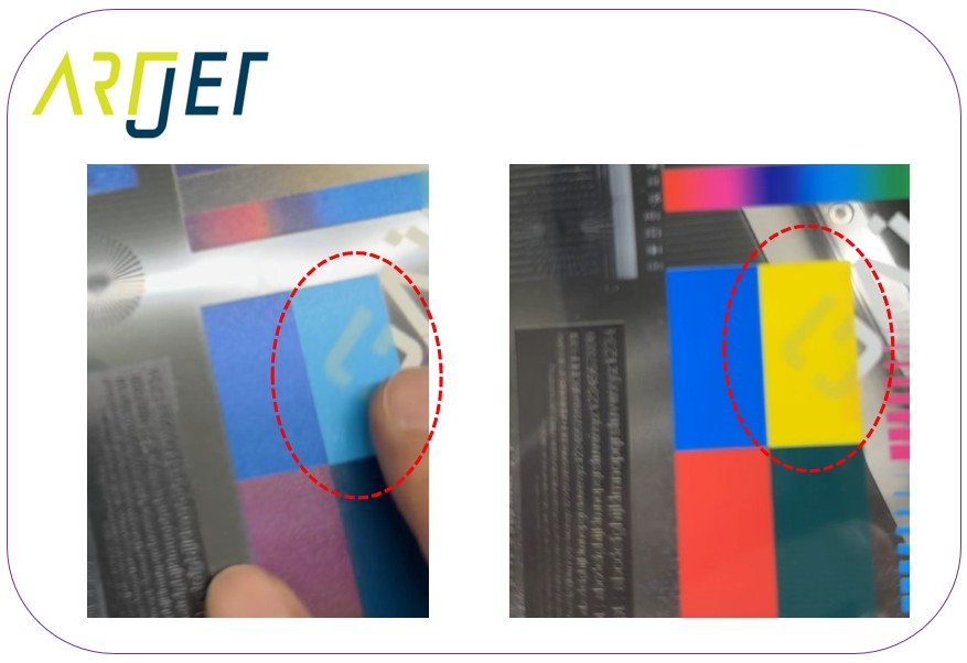 칼라 한 채널이 아예 나오지 않아요 