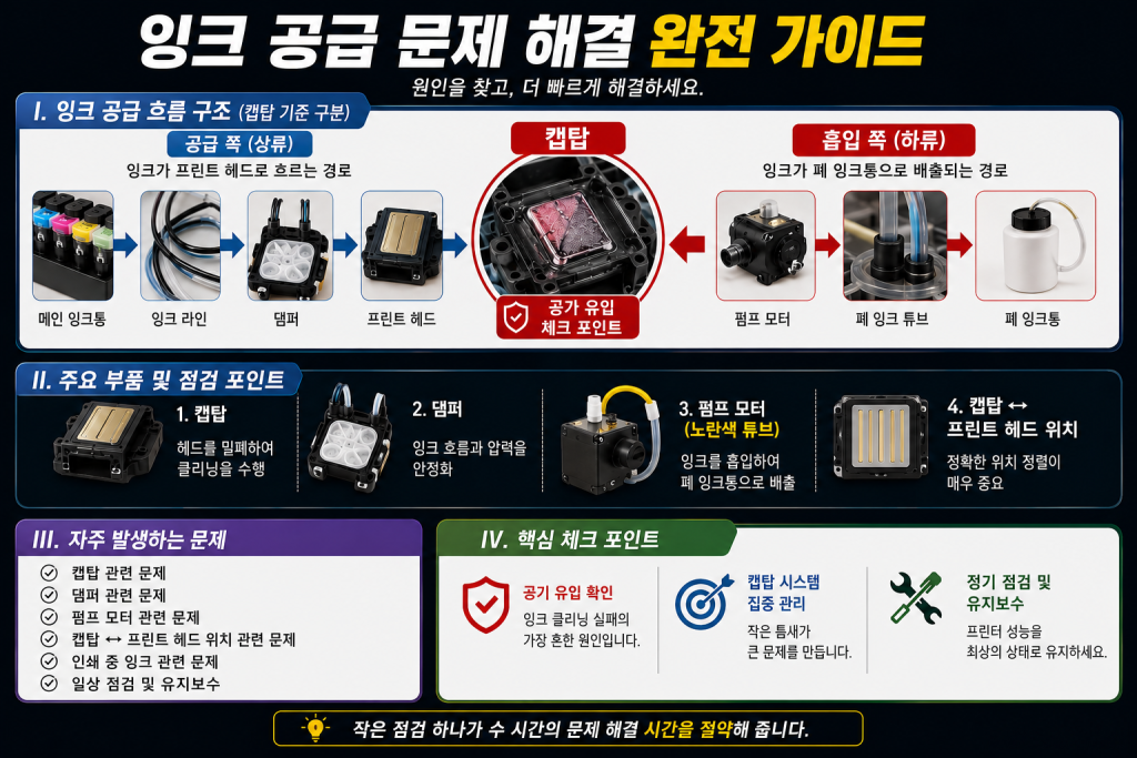 클리닝 문제 총정리 2 Captop 교체방법