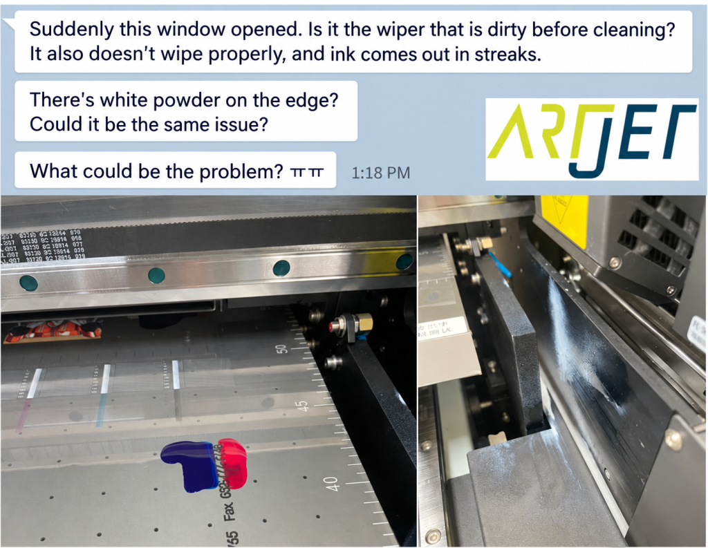 Problems caused by wiper height